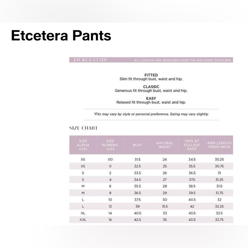 Etcetera Women's Black Floral Lace Pants Ranunculus Size 0 - Picture 12 of 12